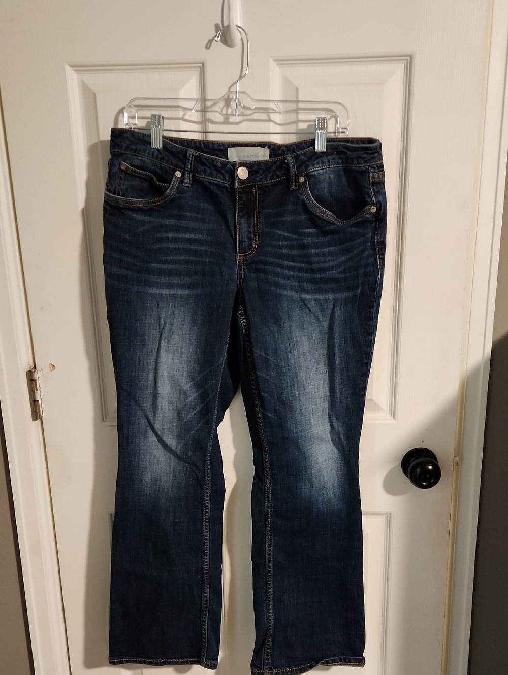 Maurices Dark Blue Boot Cut Jeans